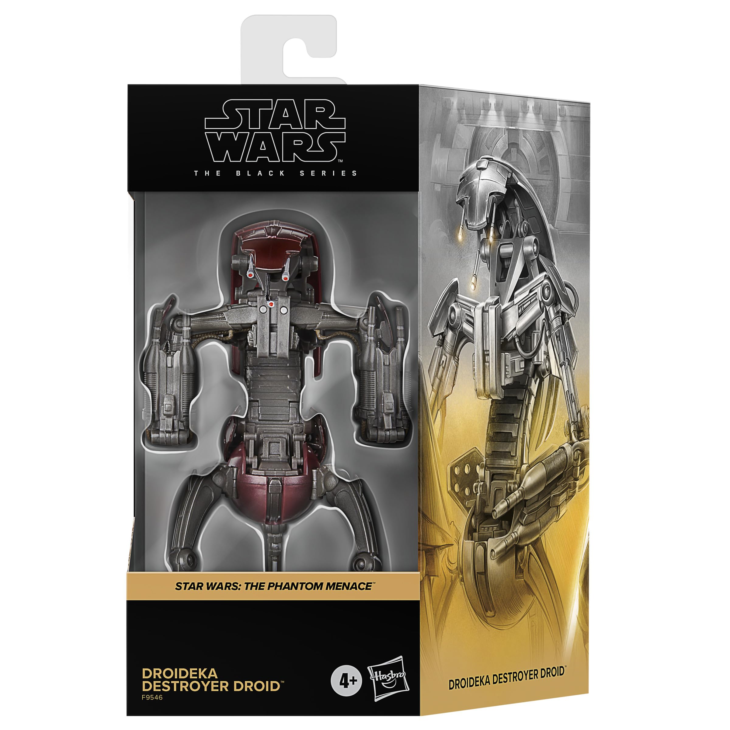 Star Wars The Black Series Droideka Destroyer Droid The Phantom Menace 6 Inch Action Figure