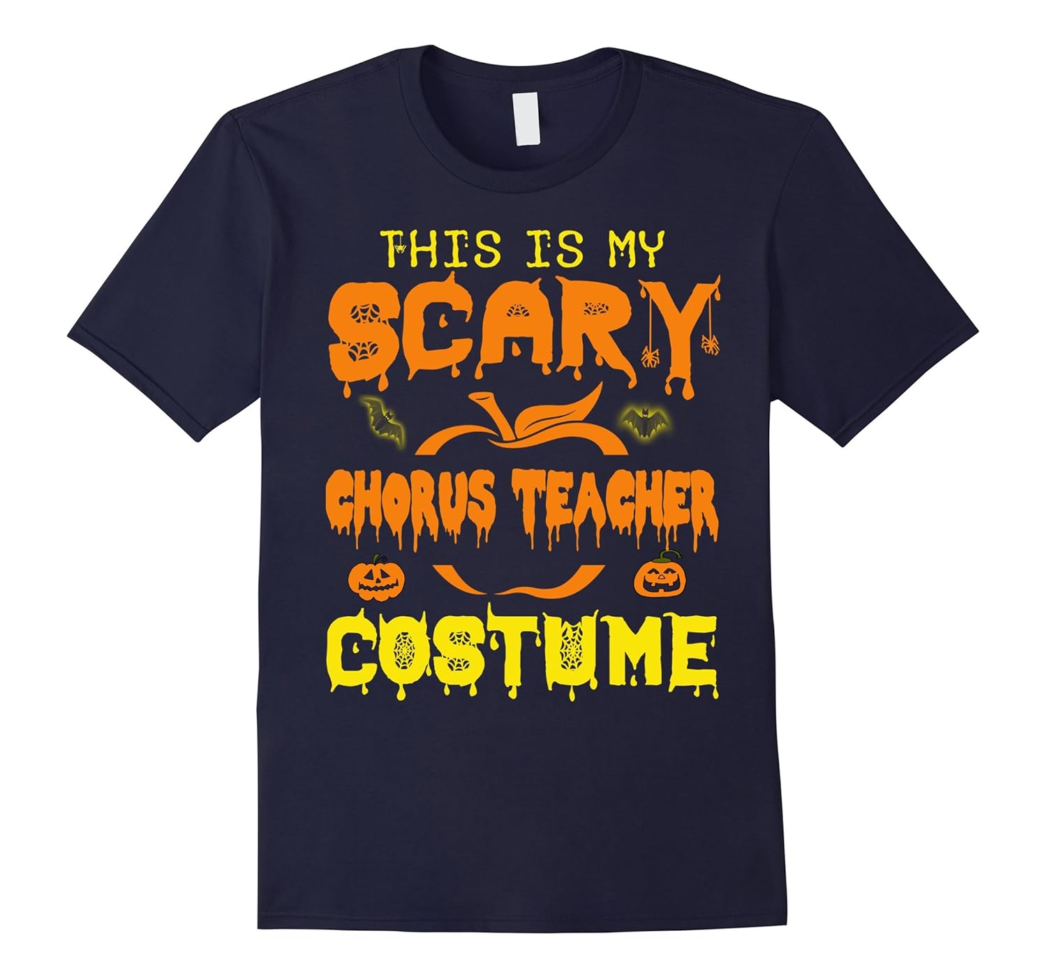 This Is My Scary chorus teacher Halloween Costume T-Shirt-ANZ