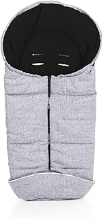 ABC Design 91178603 Footmuff Umschlag Schlafsack für Kinderwagen und Kinderwagen, graphite grey