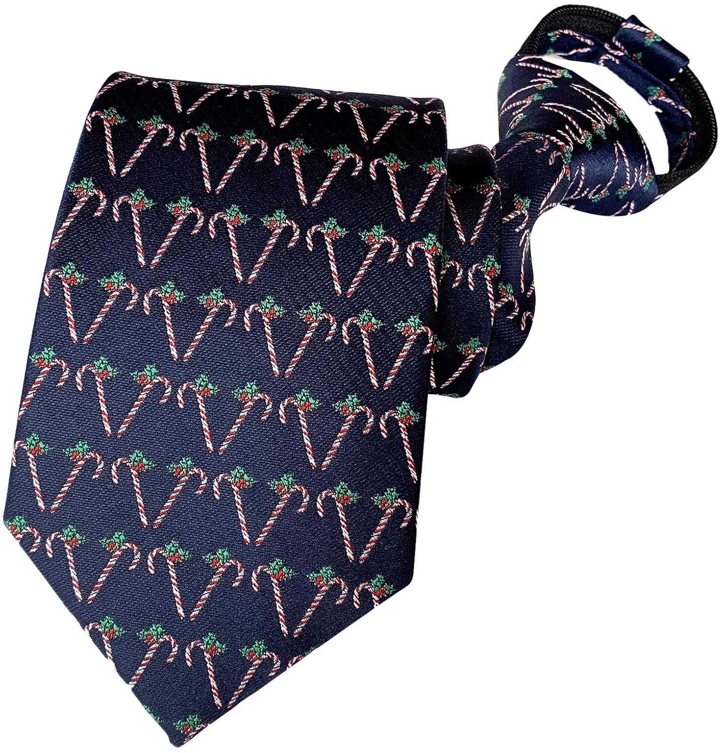 Buy JTCMOJS Men Zipper Neckties Luxury Silk Jacquard Pretied Zip Up Tie