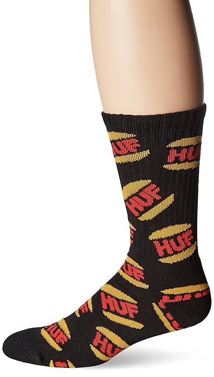 HUF Herren Socken DBC King Crew Sock - Black