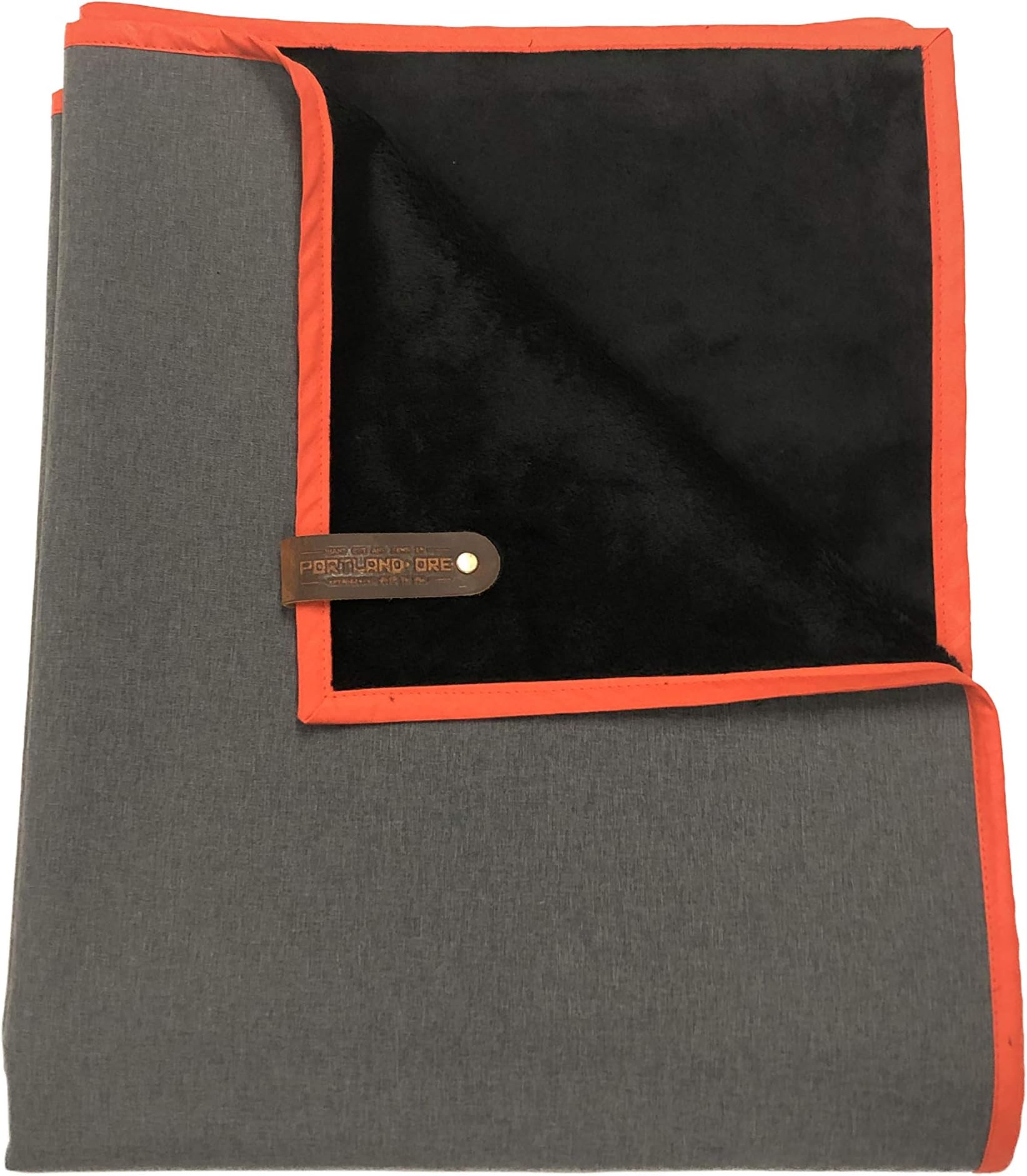 Belmont Blanket HELLAGOOD Blanket Waterproof Fleece Outdoor Camping and Stadium Blanket - Handsewn in Portland, USA
