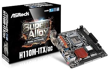 ASRock H110M-ITX/AC S1151 Intel H110, 2X DDR4 Retail