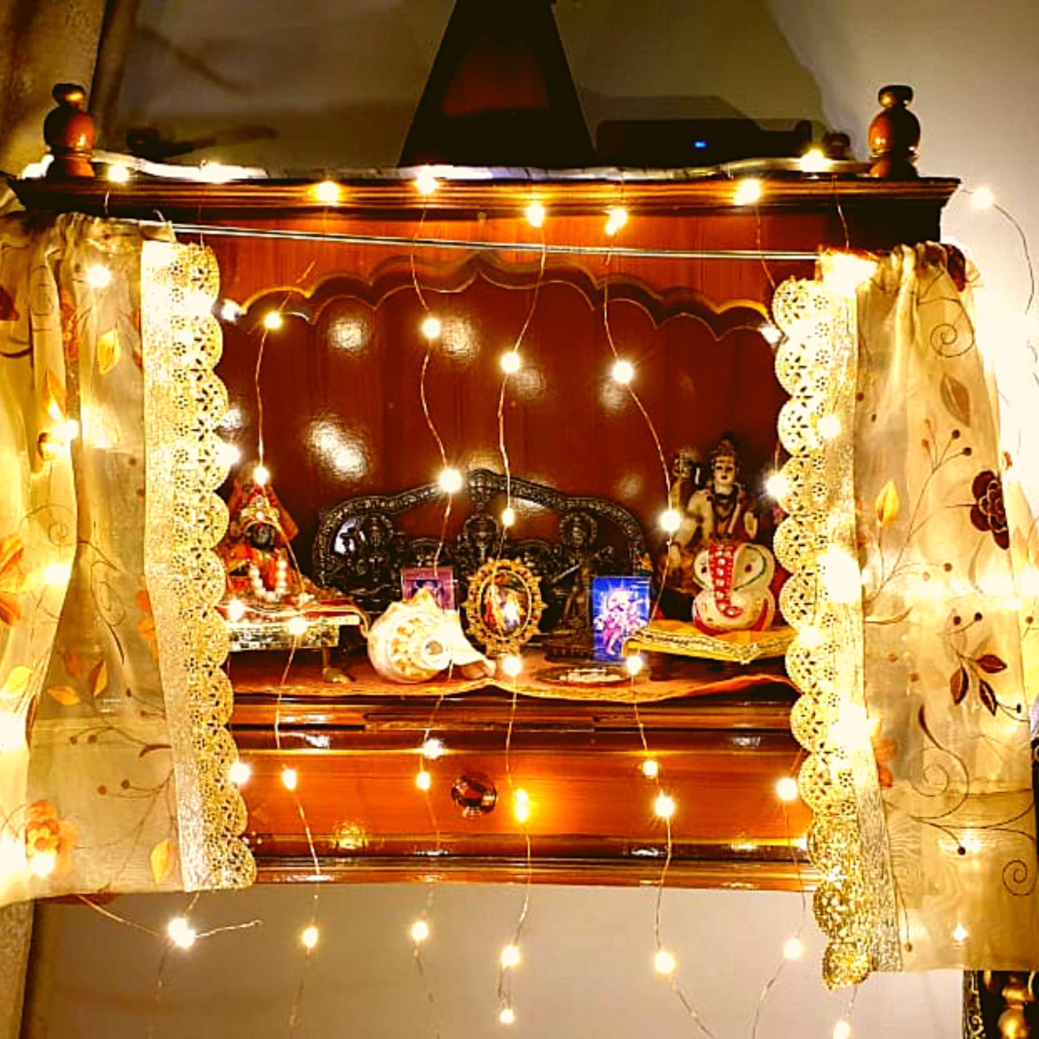 decorative led lights for pooja room
