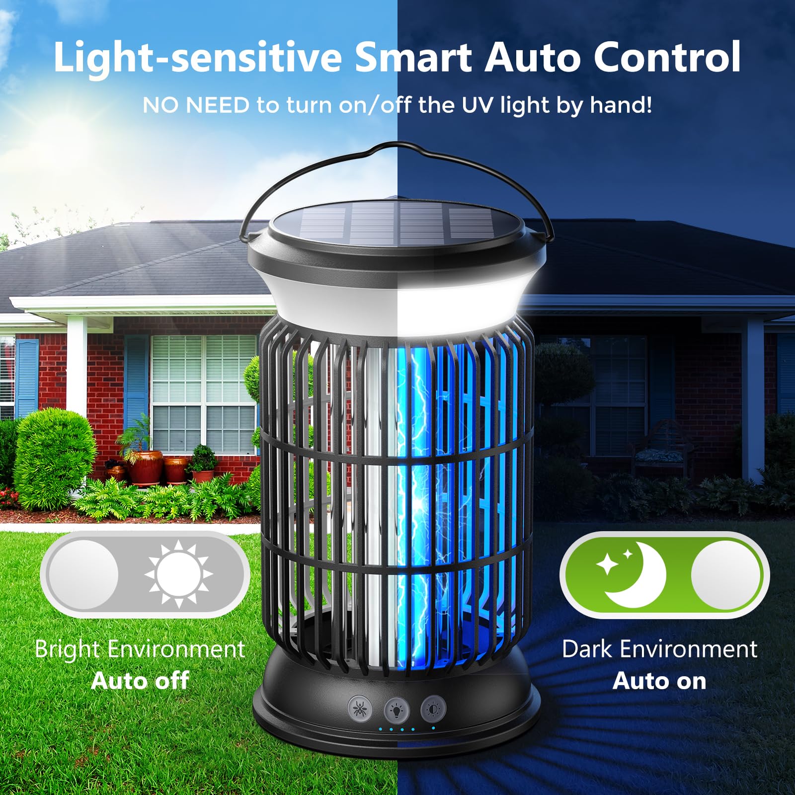 Mua Solar Bug Zapper Outdoor, Cordless Mosquito Zapper, Portable ...