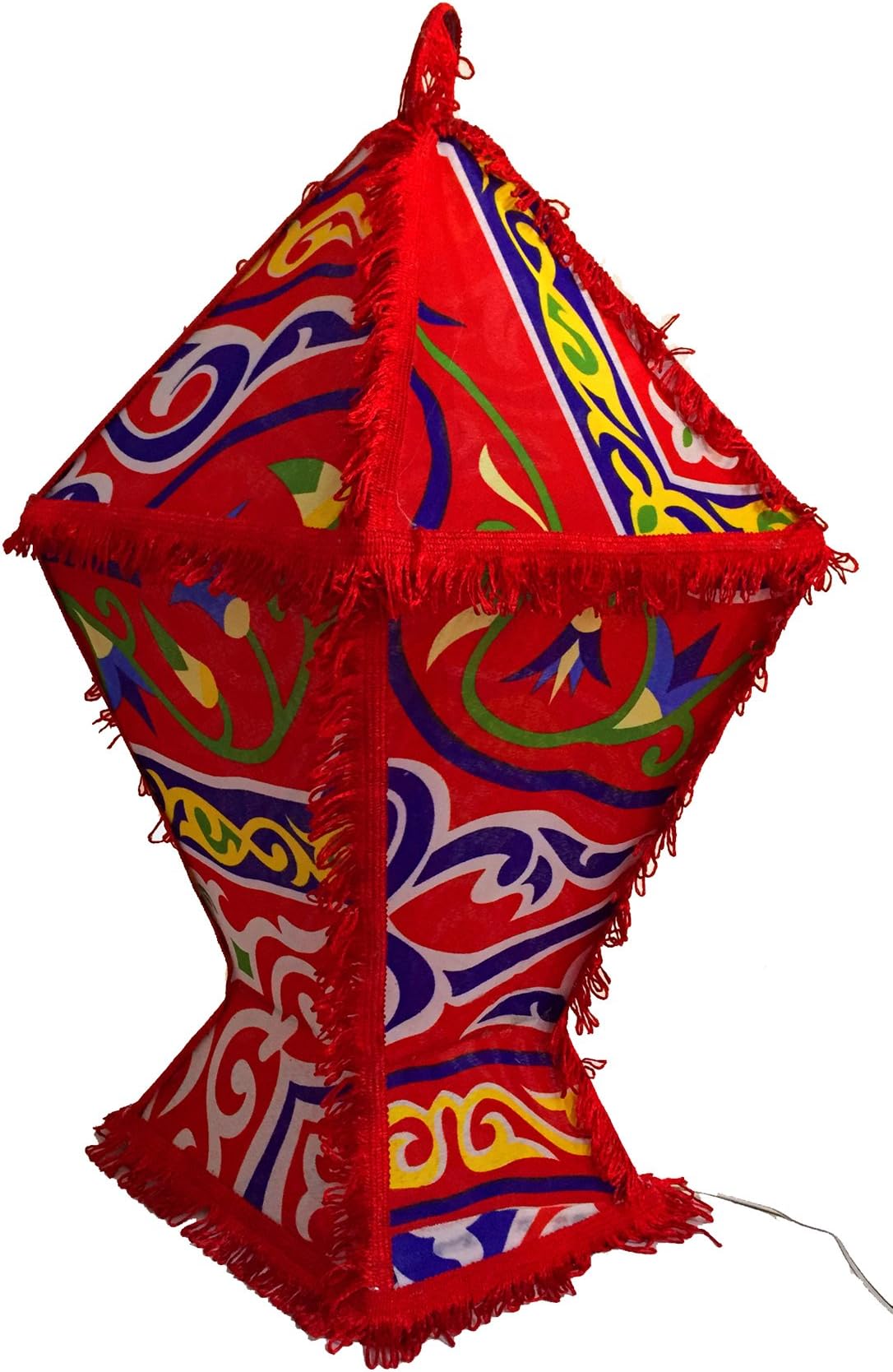 Memories Maker Handmade Ramadan Lantern Shades, Red
