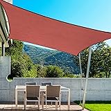 Amahut Sun Shade Sail Rectangle Canopy Porch Cover