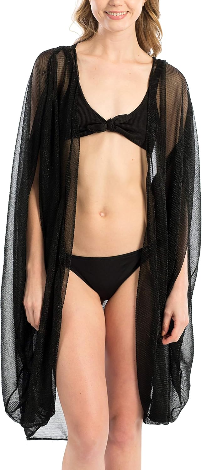 metallic swimsuit cover up