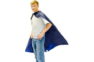 Everfan Adult Superhero Cape | Superhero Capes For Adults | Satin Costume Cape
