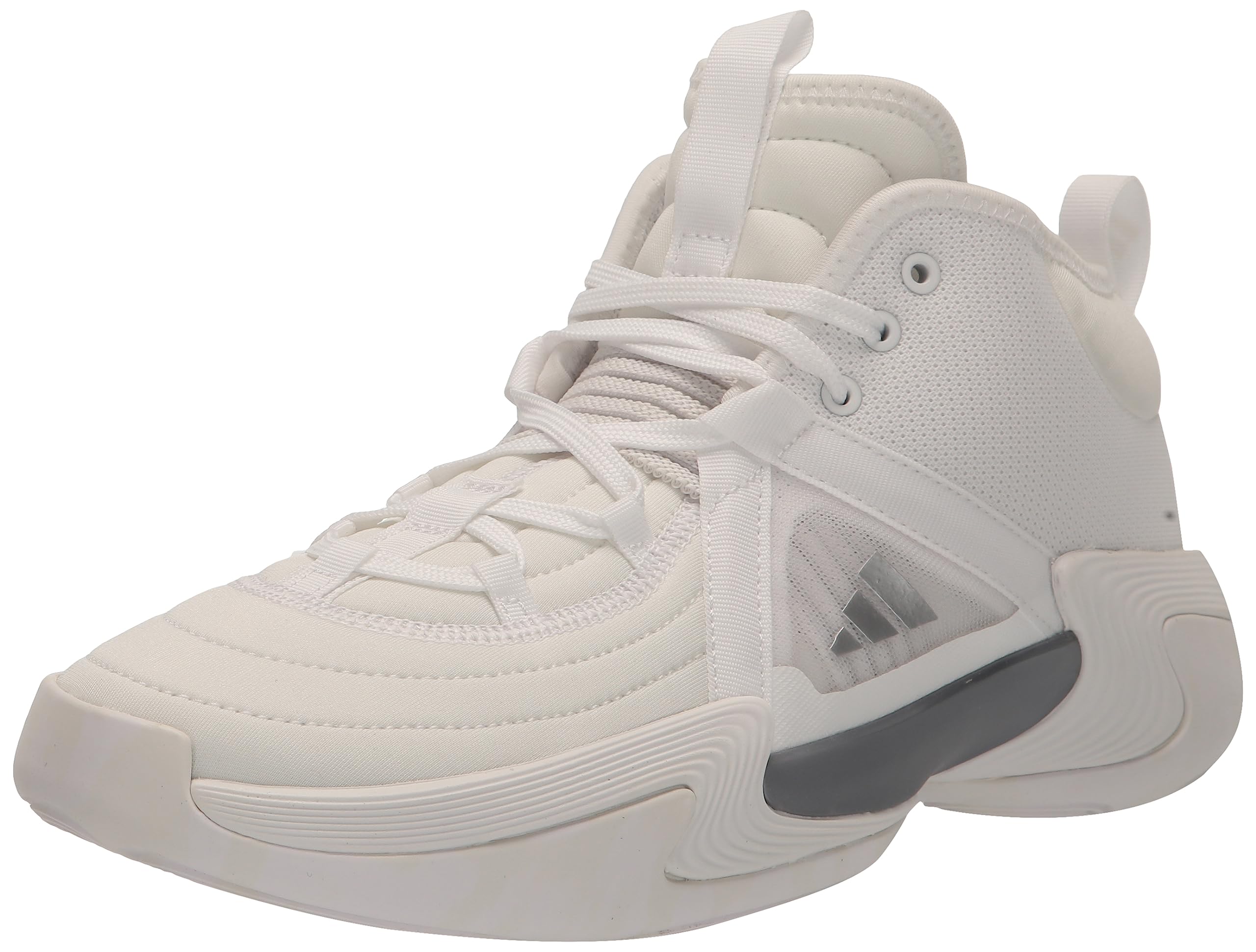 Photo 1 of adidas Women's Exhibit Select Mid Sneaker, Core Black/White/Crystal White, 12.5
