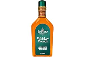 Clubman Reserve Whiskey Woods After Shave Lotion for Men – Refreshing After Shave Splash, Soothing Aftershave Care, 6 oz