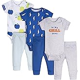 Onesies Brand Unisex Baby 3 Outfit Bundle Mix Match Newborn to 12m Pants Set