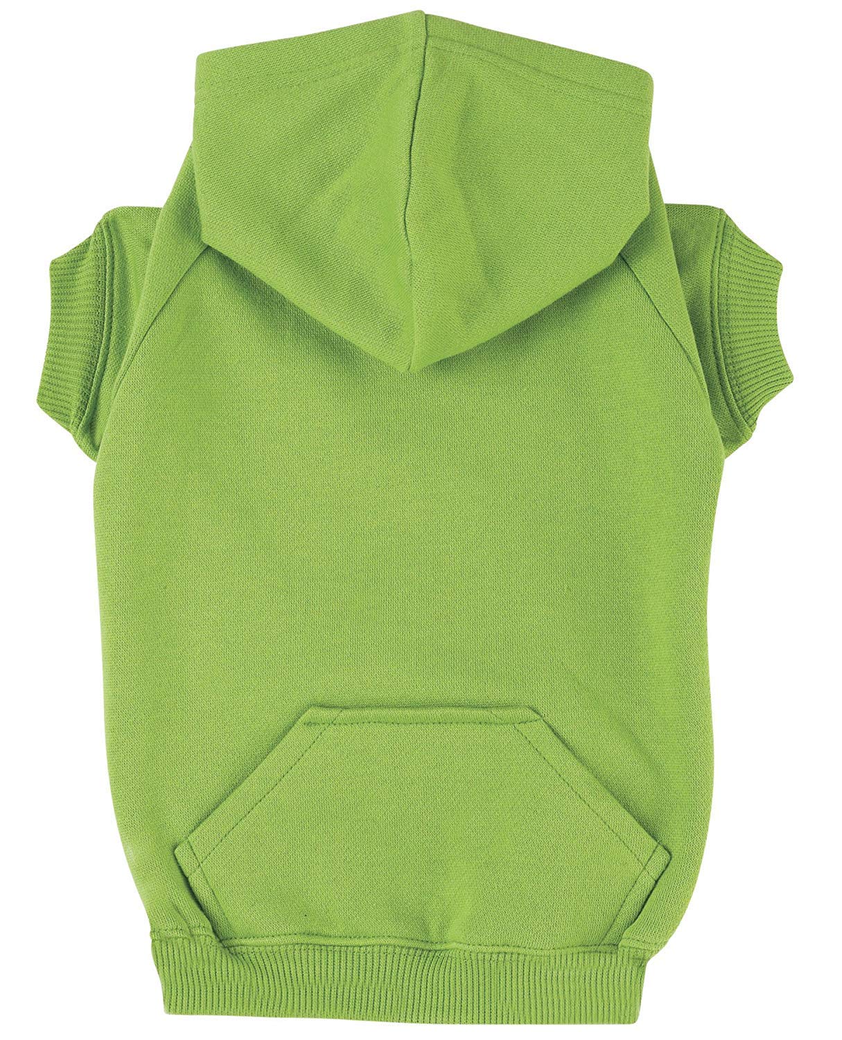 Zack & Zoey Basic Hoodie for Dogs, 24" X-Large, Parrot Green