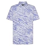 Oakley Men's Jacquard Polo, Duality Swirl New
