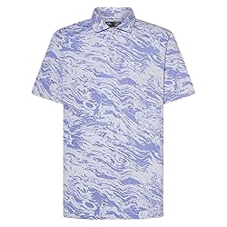 Oakley Men's Jacquard Polo, Duality Swirl New