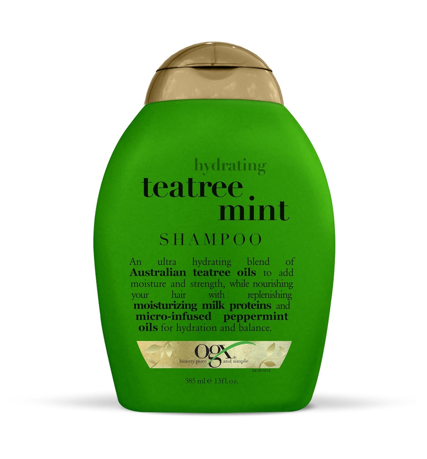 Organix Hydrating Teatree Shampoo, Mint, 13 Ounce (Pack of 2)