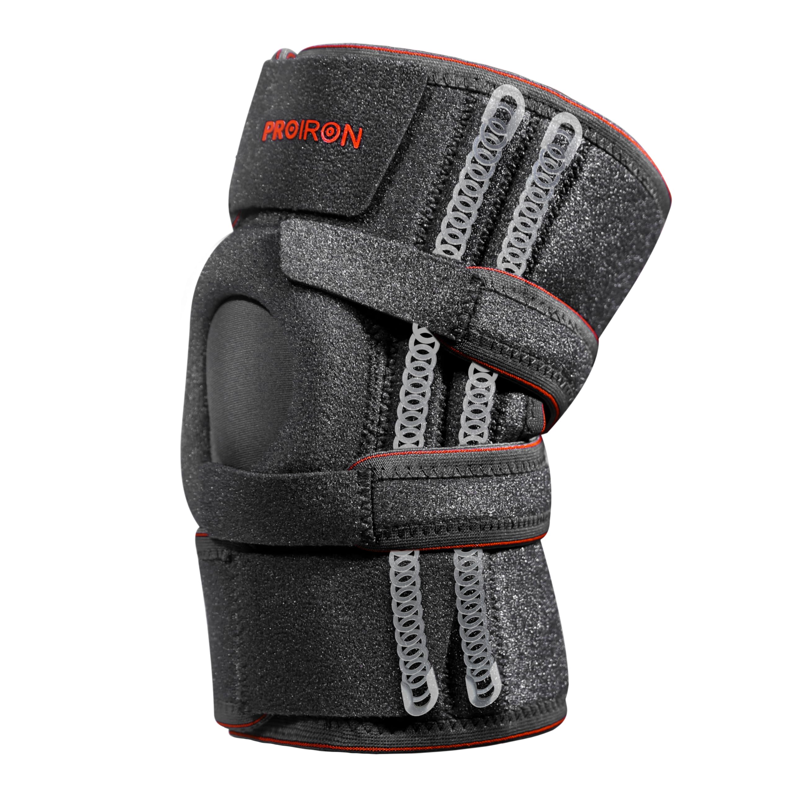 PROIRON Warm Knee Brace with Side Stabilizers and Patellar Gel Pads, Adjustable Compression Knee Brace for Meniscus Tear, Arthritis, Male, Female Injury Recovery, ACL, Joint Pain, Walking, Sports