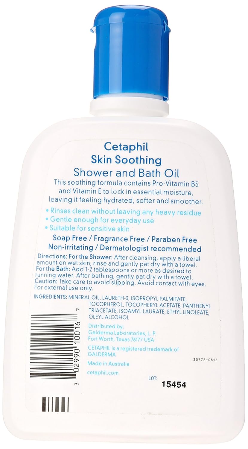 cetaphil in shower moisturizing oil