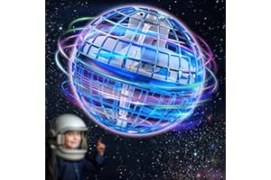 TRENDYLINE Galaxy Ball Flying Orb Ball: Cosmic Globe Galactic Fidget Spinner Hover Boomerang Balls Toy - Magic Floating Infinity Moon Spinner Mini Drone Orb Pro - Cool Hoverball Gift for Kids