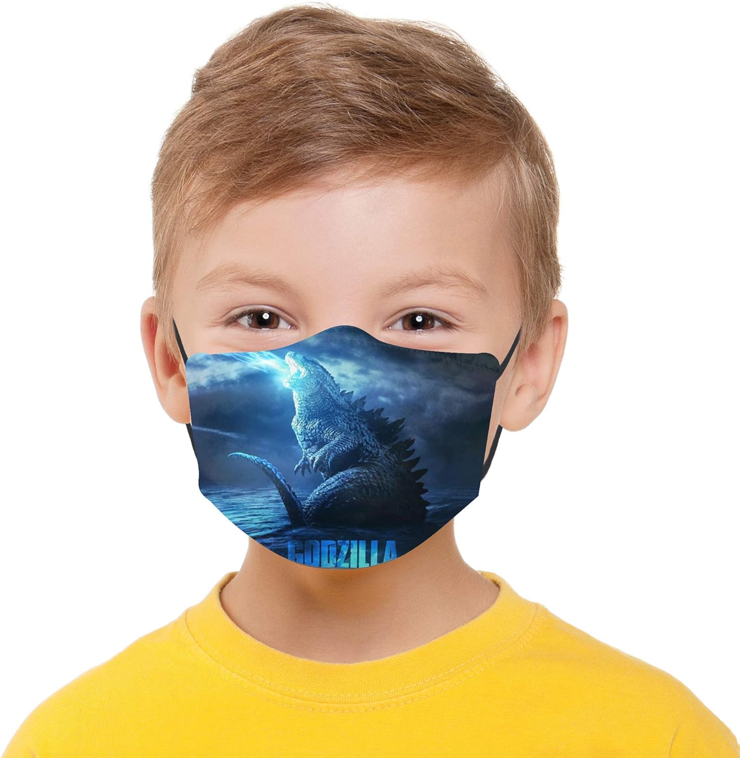 W-onder Woman Mask Boys Girls Protective 5-Layer Activated Carbon Filters M-Shaped Nose Clip: Clothing