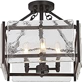 Savoy House 6-3042-4-13, Glenwood Semi-Flush in English Bronze