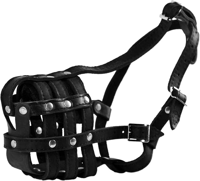 basket muzzle for french bulldog