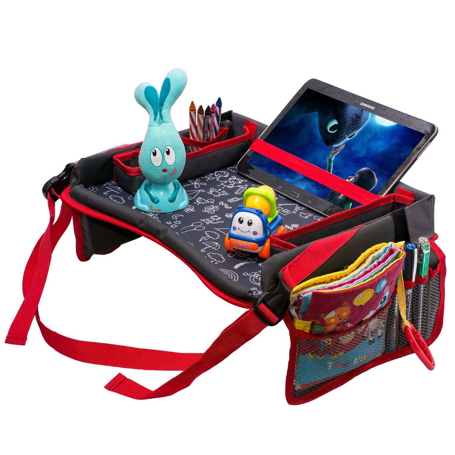 DMoose Kids Travel Activity Tray NonFlimsy, Tablet