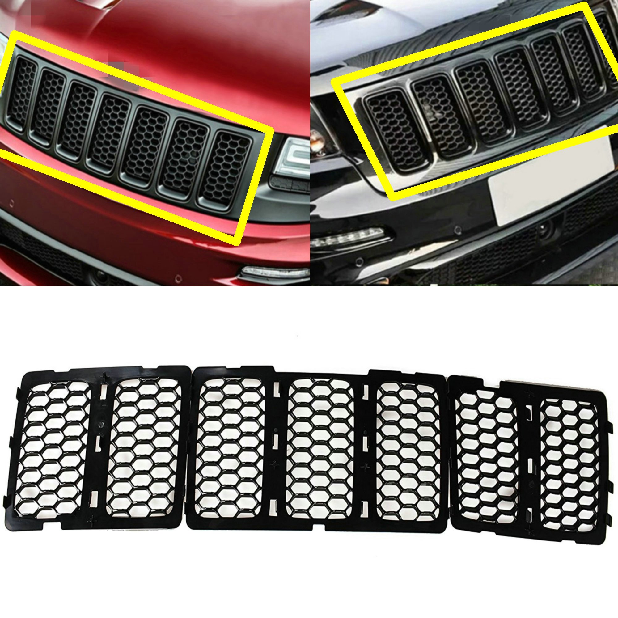 Buy Bestong [Upgrade Latest Version] 7 Pcs Front Grille Mesh