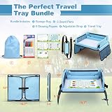 COOLJOY Travel Tray Kids Lap Tray with Storage and Erasable Surface view 6