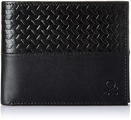 United Colors of Benetton Black Mens Wallet (18A6WLLT6663I)