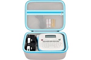 GWCASE Portable Case for Brother P-Touch PT-N20 /for PT-N25BT PT-N25BTV3 Label Maker, Organizer for Label Maker and Accessories, Travel and Office Essentials（Bag Only）