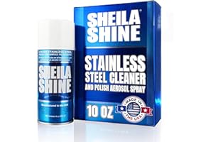 Sheila Shine 461216 Stainless Steel Cleaner and Polish, 10 oz.