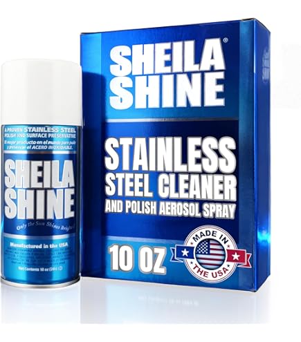Amazon.com: Sheila Shine 10oz Stainless Steel Cleaner and Polish