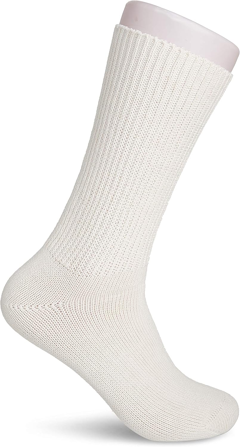 white comfy socks