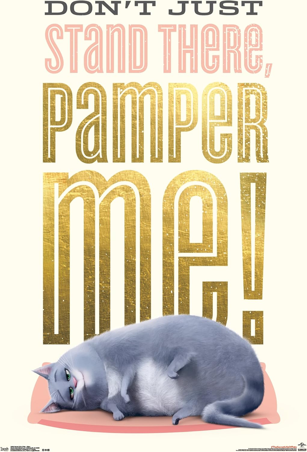 Trends International The Secret Life of Pets Chloe Wall Poster 22.375" x 34"