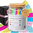 Bible Verse Jar, Read Me When Bible Verses Jar for Daily Encouragement - Christian Gifts for Women, Mothers Day Gift for Mom,