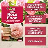 Vitax Organic Rose Food 900G Slow Release Nutrient Mix For Healthy Leaves view 2