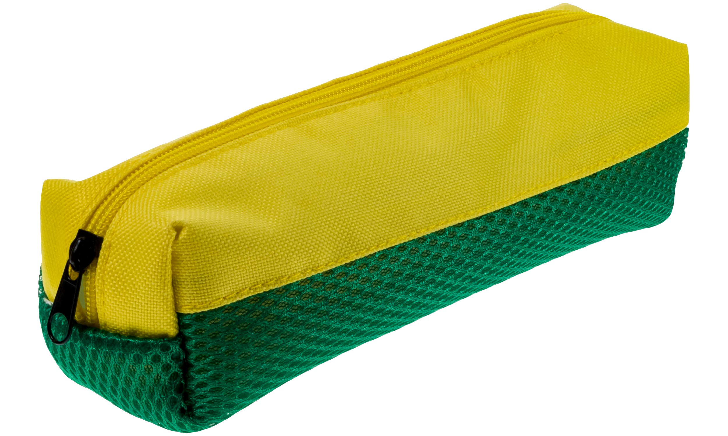 TSI 49817-5 MESH Pencil Case Size 22 x 7 x 7 cm Yellow/Green