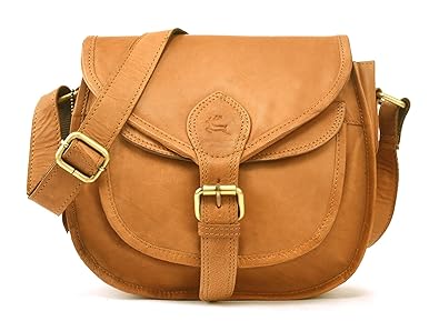 Leaderachi Womens Crossover Bag (Tan,Haleathers209609)