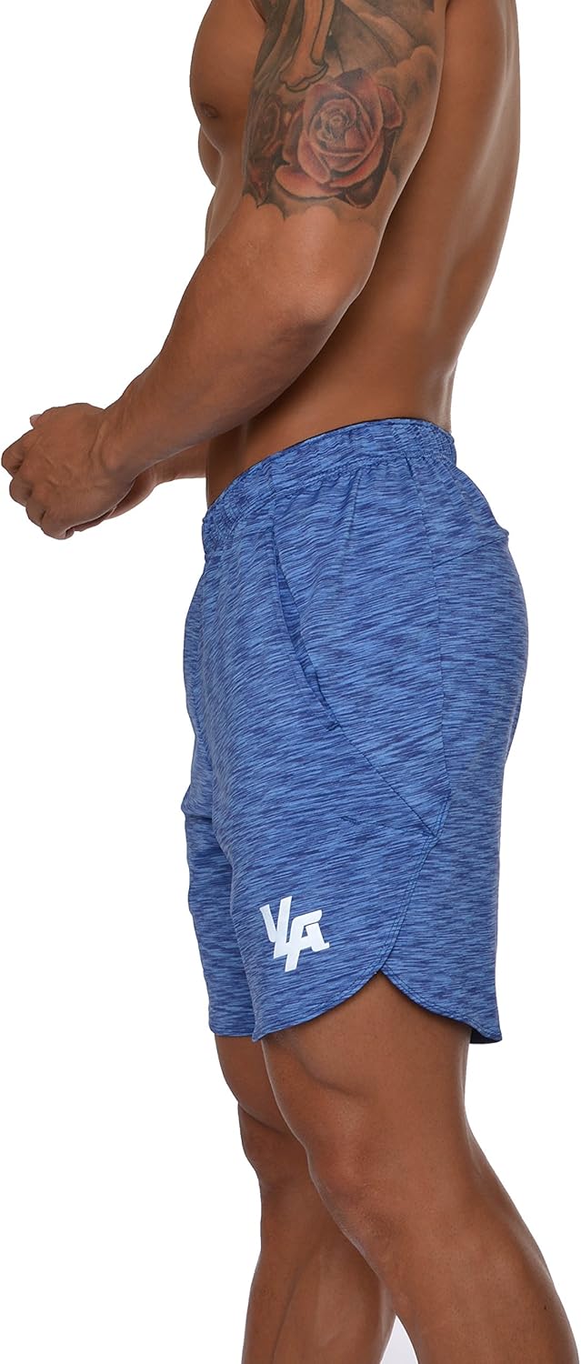 YoungLA Men's Running Shorts Athletic Gym Workout Powerlifting 104: Clothing