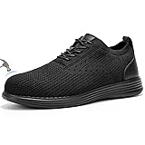 Furuian Steel Toe Shoes for Men Safety Shoes for