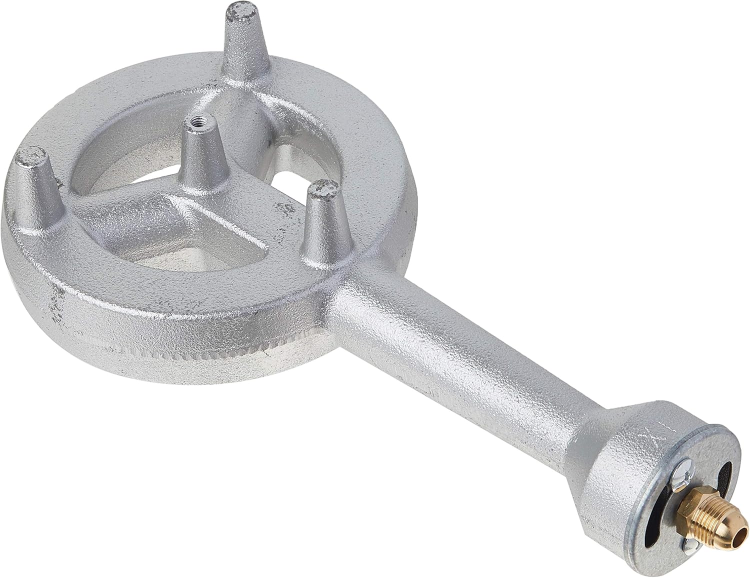 GasOne 50250+2109 Gas ONE High Pressure Cast-Iron Burner Head with Brass Fitting Orifice : Garden & Outdoor
