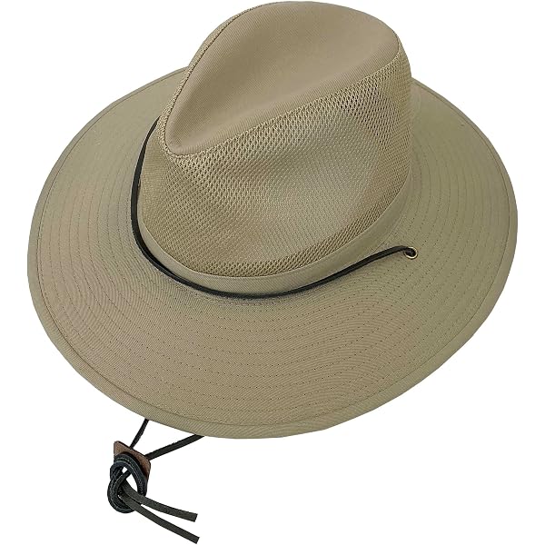 1322 Upf 50+ Dunraven Beige Outdoor Hat, S Stetson Hats UPF 50+ Dunraven Outdoor Hat Wheat L Beige at  main image 3