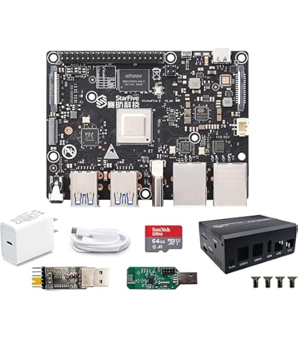 Amazon.com: VisionFive2 RISC-V AI Single Board Computer Based on
