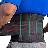 NeoHealth Plus Size Lower Back Brace 3XL - The Most Effective Back Pain Relief for Men & Women - Adjustable Lumbar Support Belt for Injury Prevention, Sciatica, Scoliosis, Herniated Disc