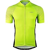 INBIKE Cycling Jersey Men Breathable Bike Shirt Quick-dry Reflective Bicycle Clothing for Road Biking Riding