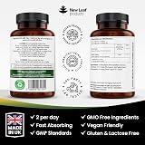 New Leaf Artichoke Extract Tablets 120 x 1000mg Black Pepper 5% Cynarin UK view 6