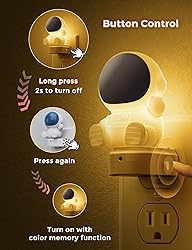 L LOHAS LED Night Light for Kids, 3D Space Night