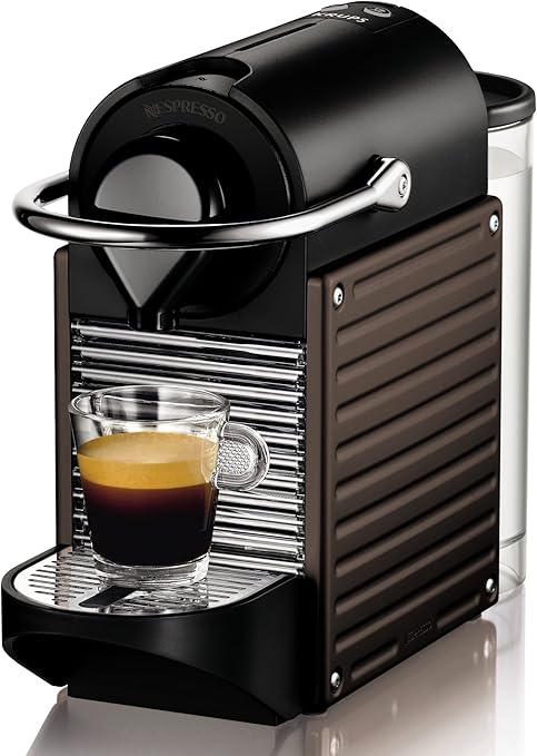 Nespresso Pixie Dark Brown XN3008 Krups - Cafetera monodosis 19 ...