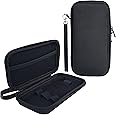 Wolfteeth Smell Proof Vape Case - Hard EVA Travel Case, Fits King Size Tubes, Black